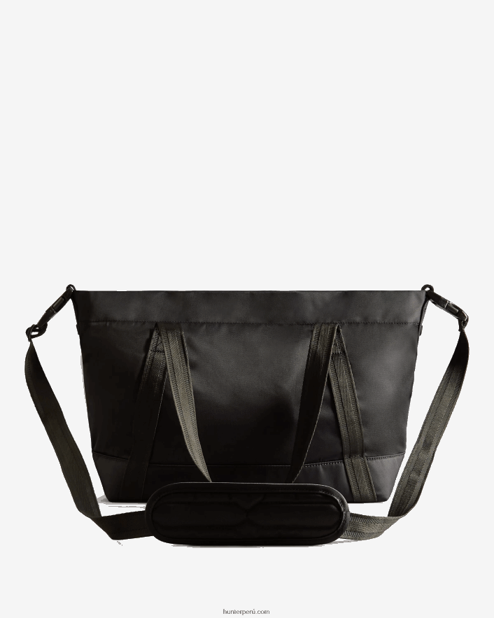 hombres Hunter bolso shopper mediano con clip en la parte superior negro Z28R2N457