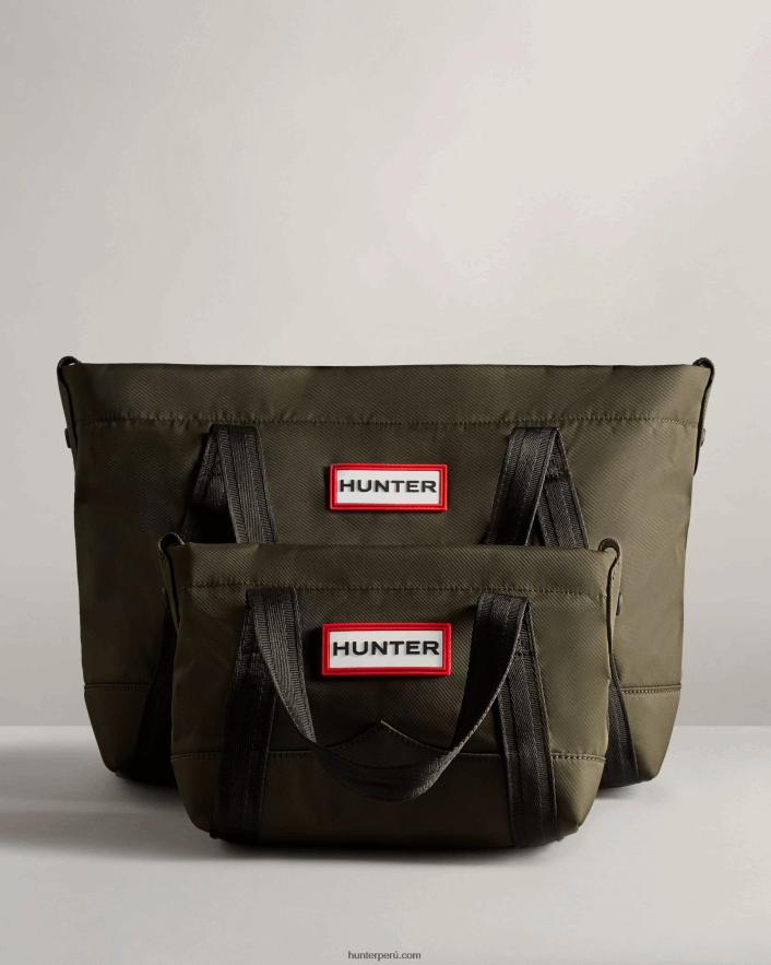 hombres Hunter bolso shopper mini con clip en la parte superior oliva oscuro Z28R2N462