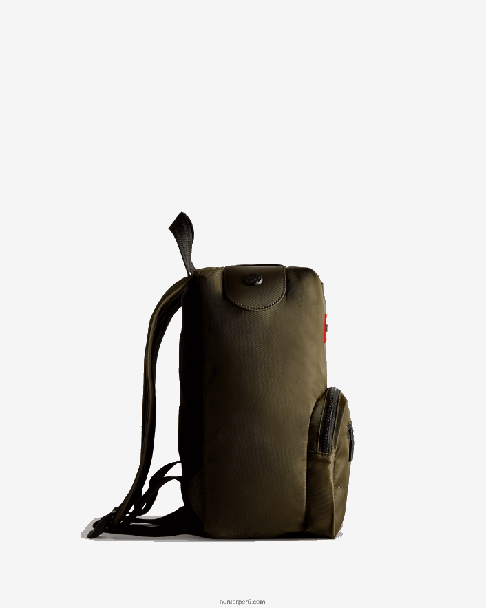 hombres Hunter minimochila Pioneer de nailon con clip en la parte superior oliva oscuro Z28R2N424