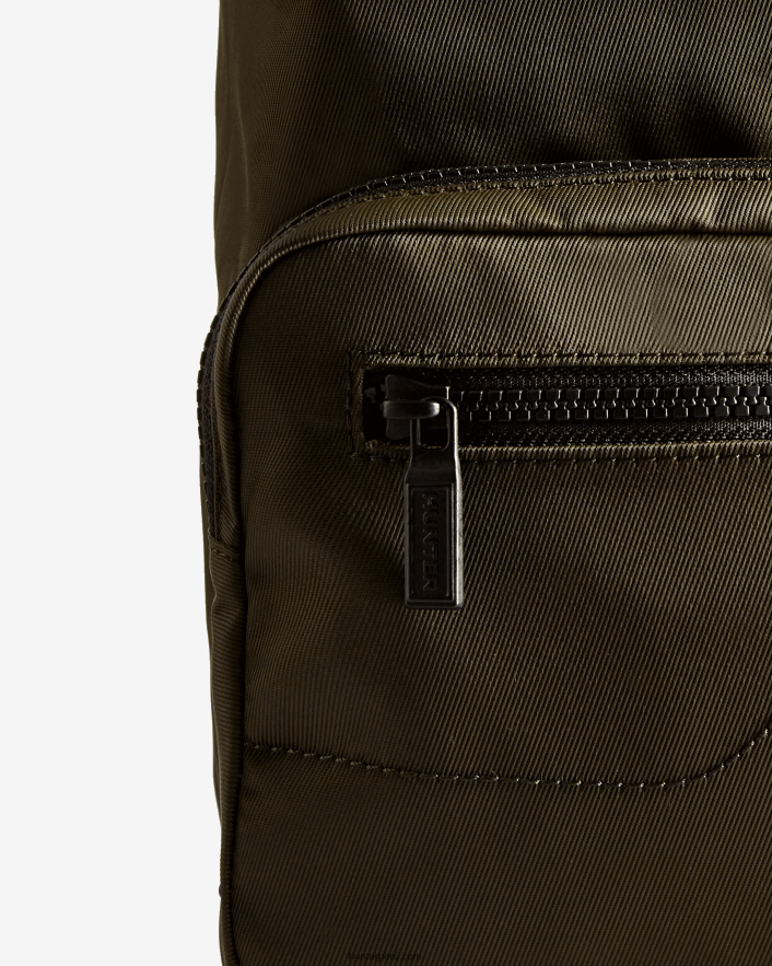 hombres Hunter minimochila Pioneer de nailon con clip en la parte superior oliva oscuro Z28R2N424