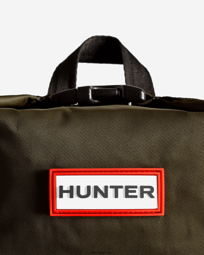hombres Hunter minimochila Pioneer de nailon con clip en la parte superior oliva oscuro Z28R2N424