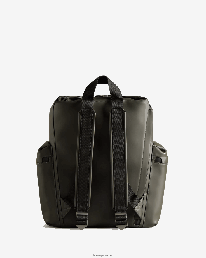 hombres Hunter mochila con clip superior - cuero engomadoZ28R2N427