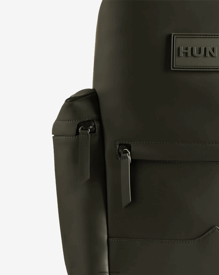 hombres Hunter mochila con clip superior - cuero engomadoZ28R2N427