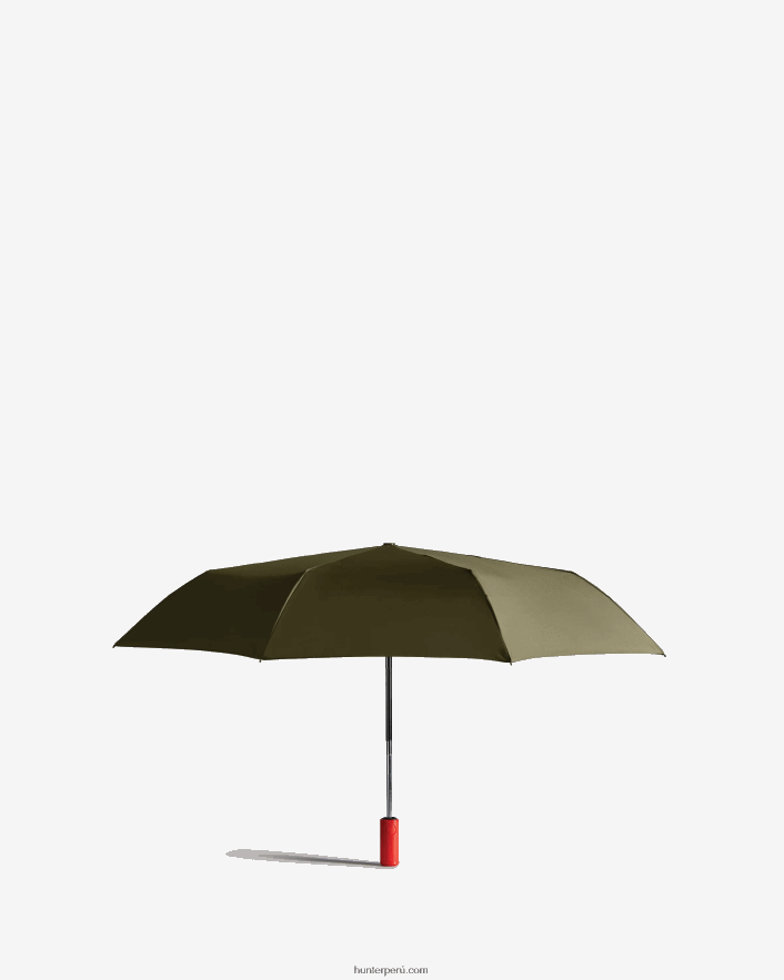 hombres Hunter paraguas compacto automático oliva oscuro Z28R2N453
