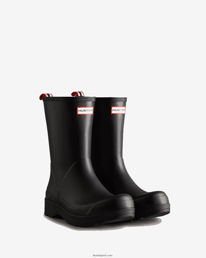 hombres Hunter jugar botas de lluvia de altura media negro Z28R2N510