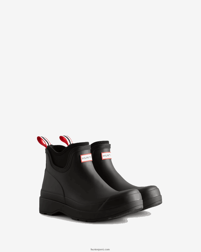 hombres Hunter botas chelsea de neopreno play negro Z28R2N508