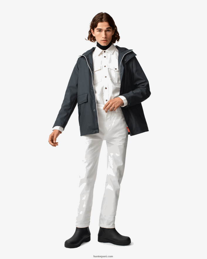 hombres Hunter chubasquero impermeable ligero Armada Z28R2N610