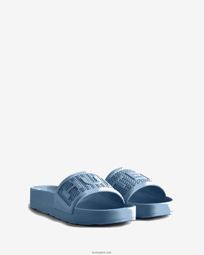 hombres Hunter toboganes flor stornoway azul Z28R2N580