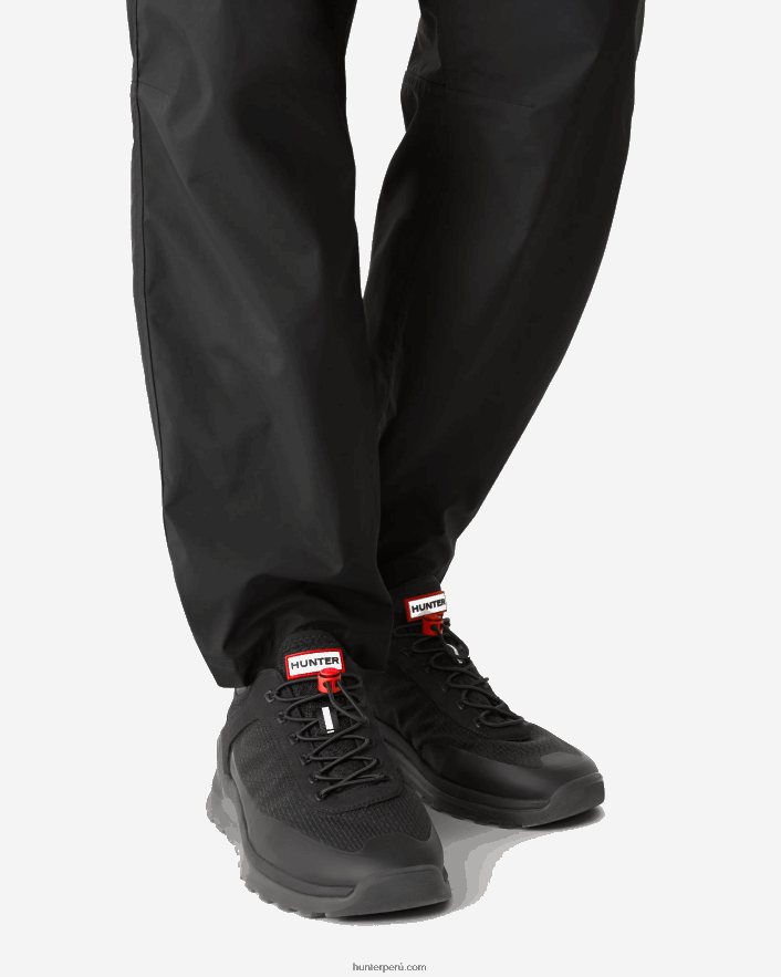 hombres Hunter zapatilla de deporte de viaje negro Z28R2N570