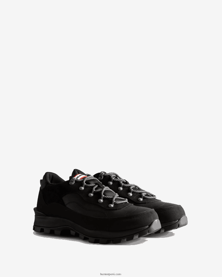 hombres Hunter zapatos de cuero con aislamiento Explorer negro Z28R2N582