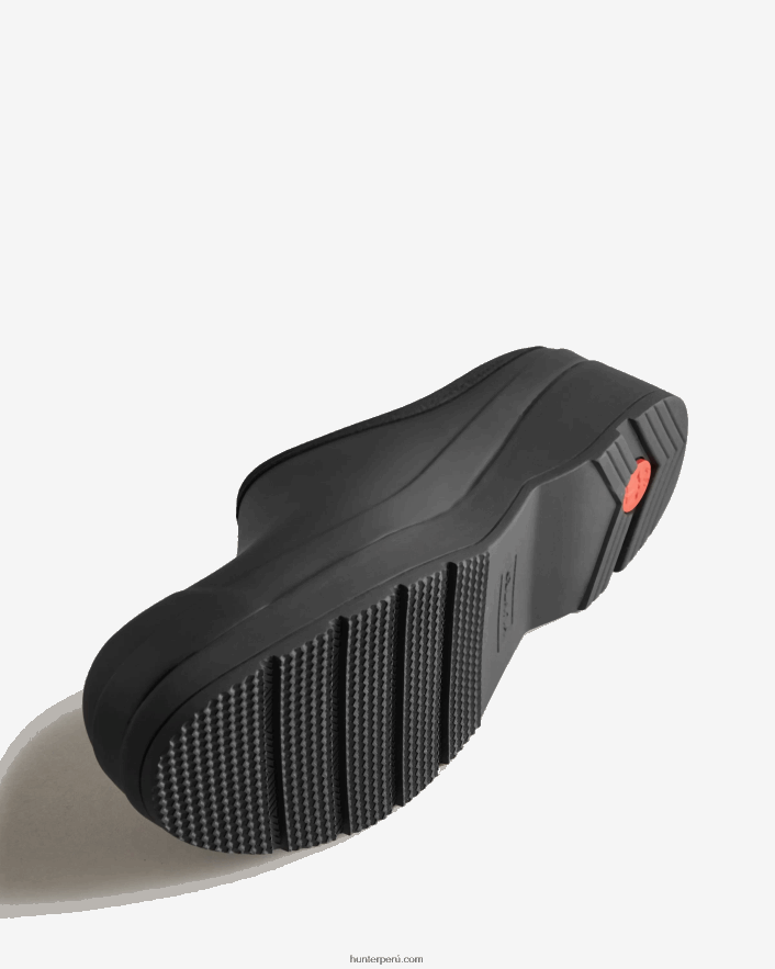 hombres Hunter jugar zuecos negro Z28R2N536