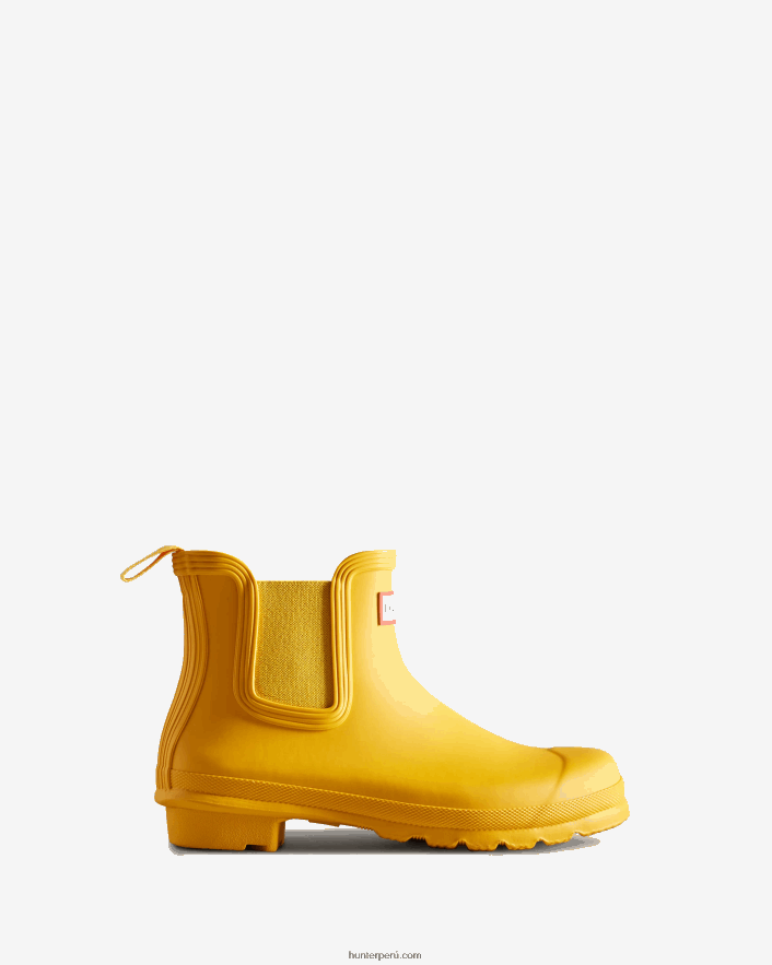 mujer Hunter botas chelsea originales amarillo Z28R2N88