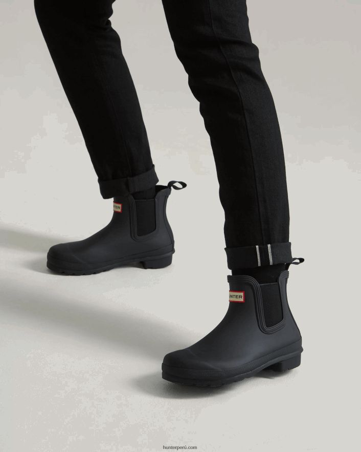 mujer Hunter botas chelsea originales negro Z28R2N40