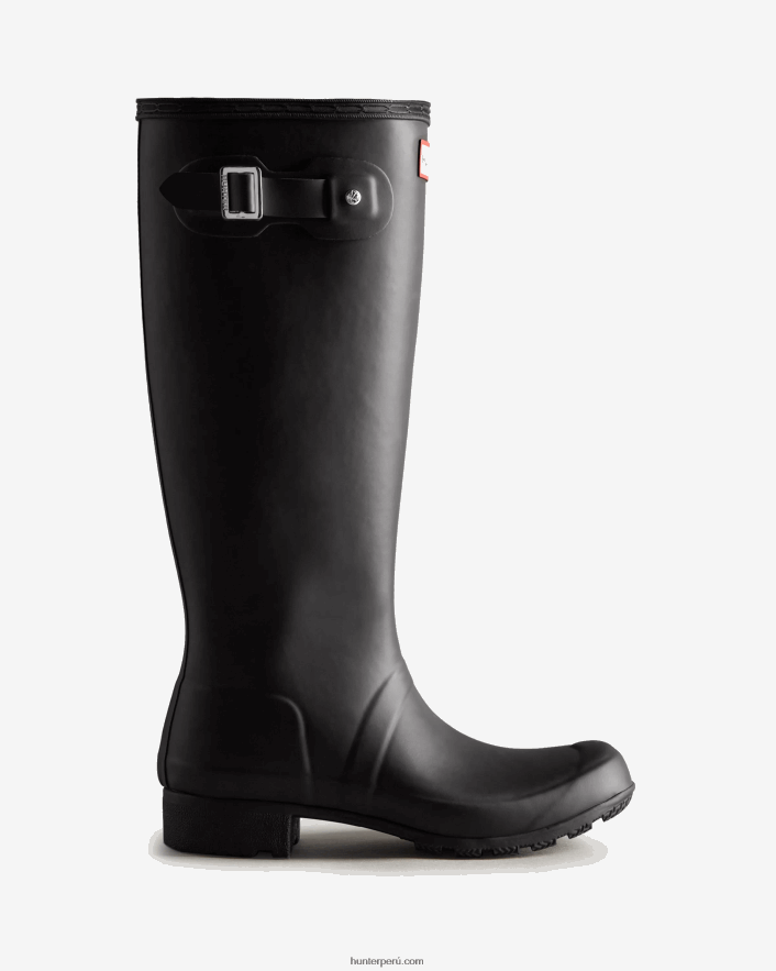 mujer Hunter Tour botas de lluvia plegables altas negro Z28R2N167