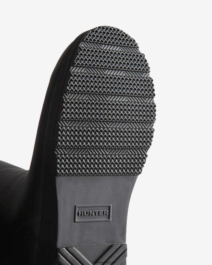 mujer Hunter botas de lluvia altas con aislamiento de piel de oveja vegana playZ28R2N152