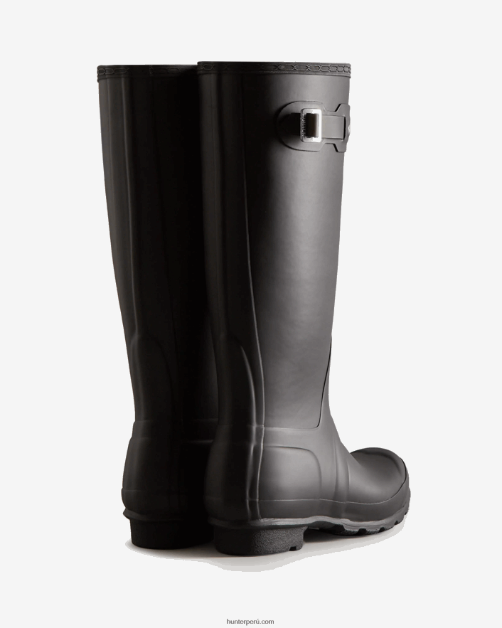 mujer Hunter botas de lluvia altas con aislamiento negro Z28R2N228