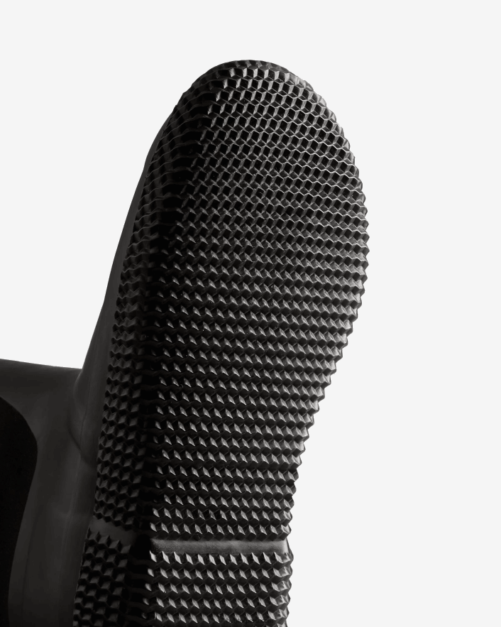 mujer Hunter botas de piel de oveja vegana con parte superior enrollable y aislamiento sauce blanco/negro Z28R2N300