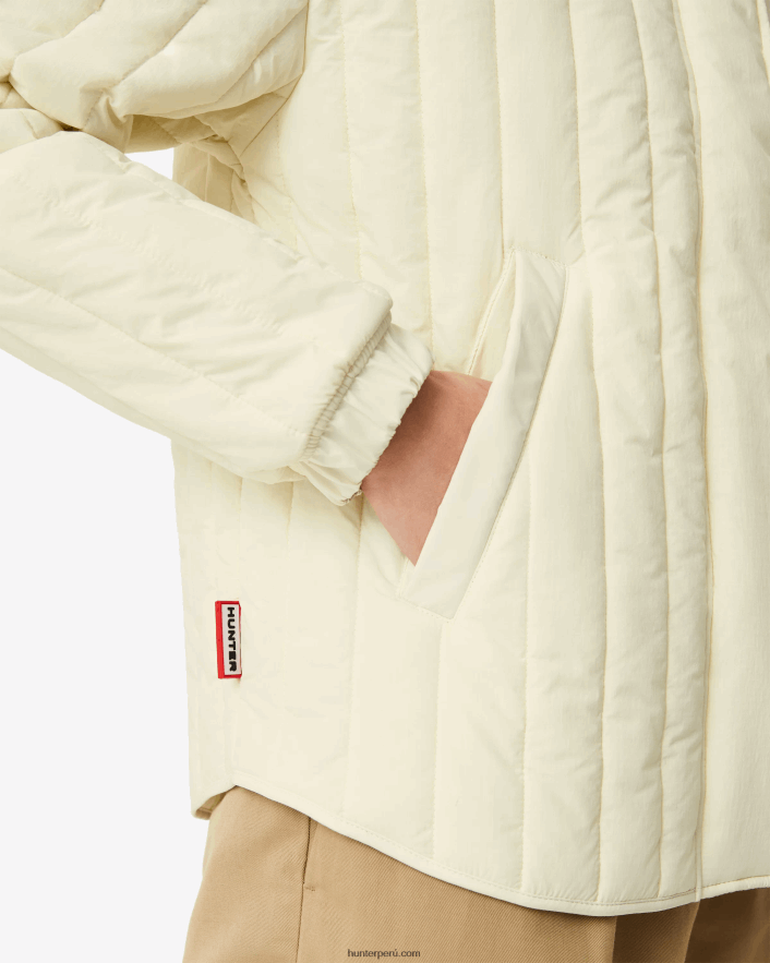 mujer Hunter chamarra acolchada Explorer de nailon reciclado arena suave Z28R2N349