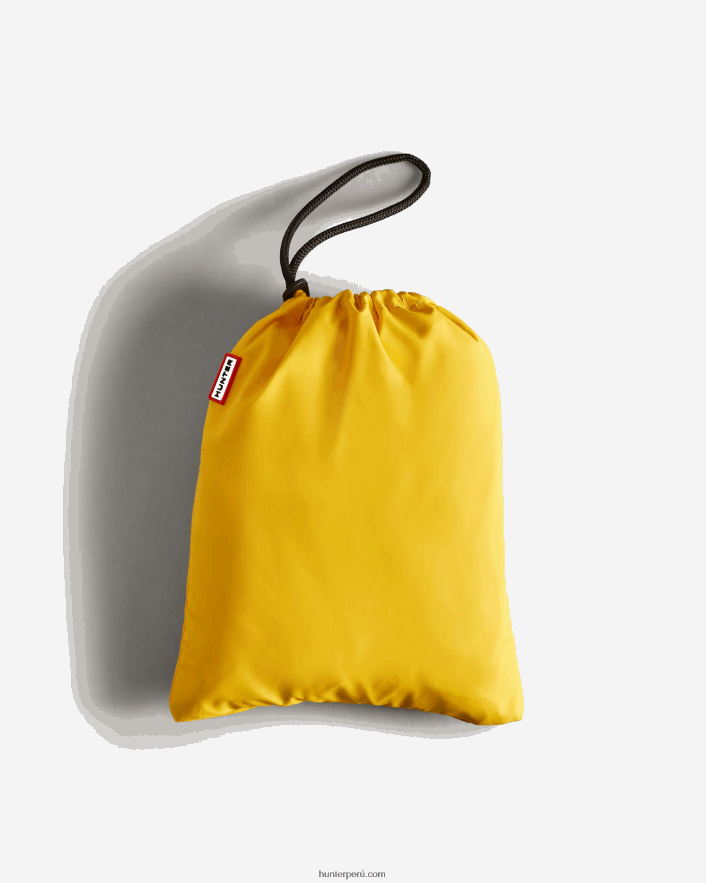 mujer Hunter chamarra plegable ligera reciclada amarillo Z28R2N358