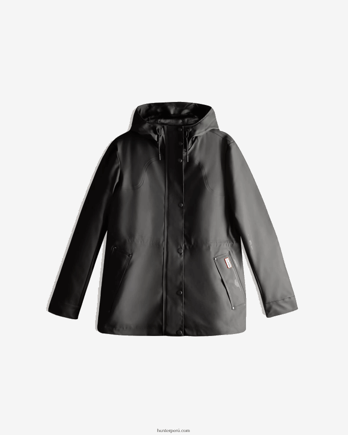 mujer Hunter chaqueta impermeable ligera negro Z28R2N335