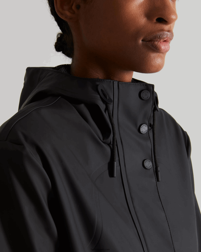 mujer Hunter chaqueta impermeable ligera negro Z28R2N335
