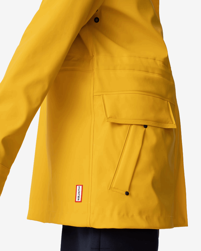 mujer Hunter chubasquero impermeable ligero amarillo Z28R2N338