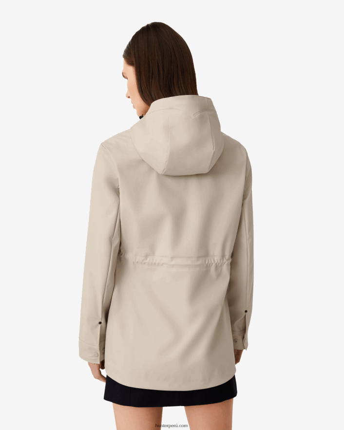 mujer Hunter chubasquero impermeable ligero rozando la piedra Z28R2N333