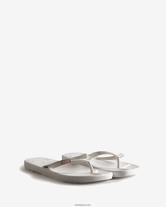 mujer Hunter chancletas blanco Z28R2N104