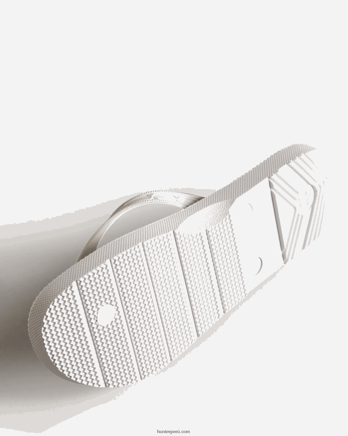 mujer Hunter chancletas blanco Z28R2N104