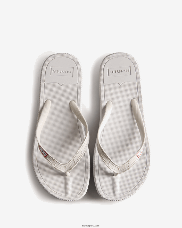 mujer Hunter chancletas blanco Z28R2N104