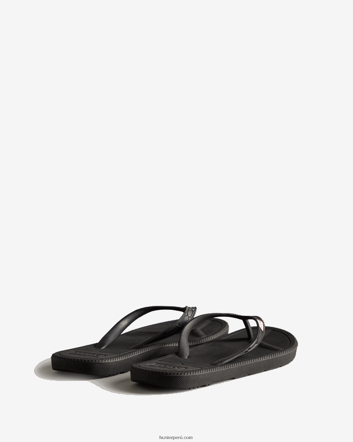mujer Hunter chancletas negro Z28R2N103