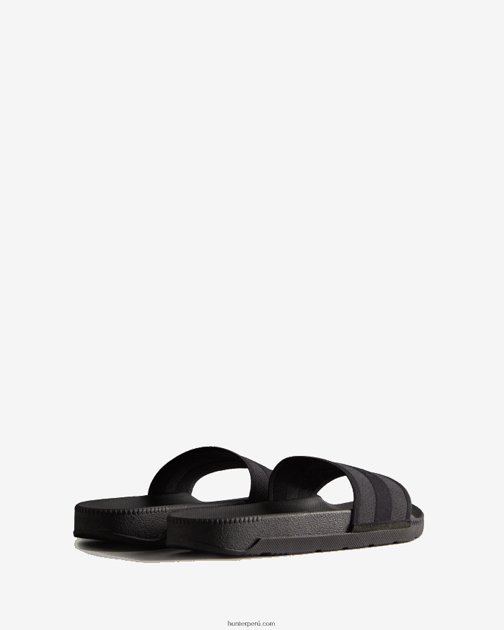 mujer Hunter diapositivas elásticas negro Z28R2N102