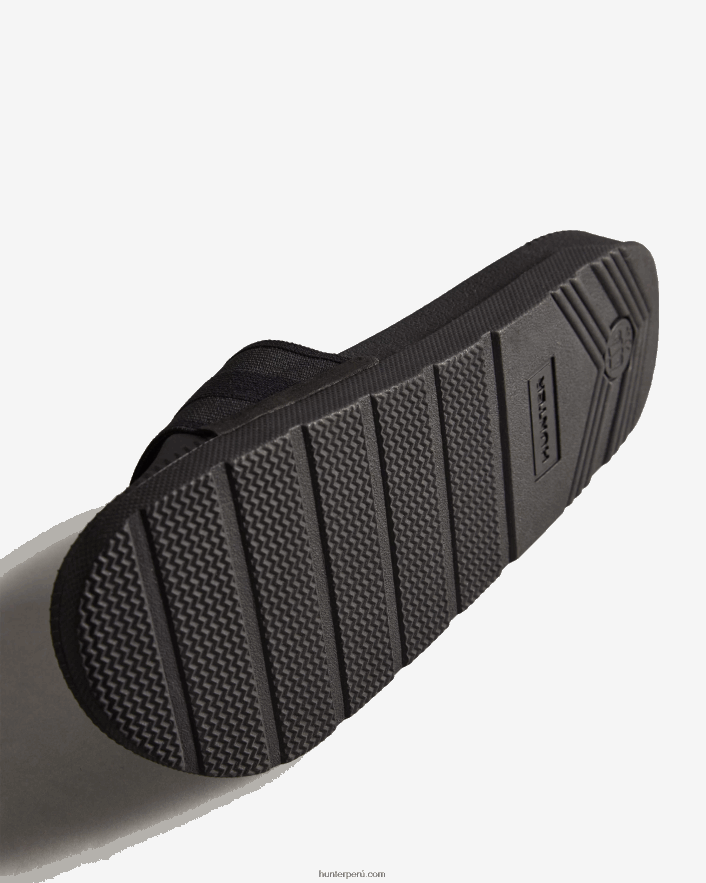 mujer Hunter diapositivas elásticas negro Z28R2N102