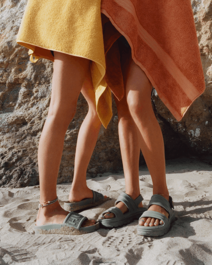 mujer Hunter toboganes flor dulce vendaval verde Z28R2N139