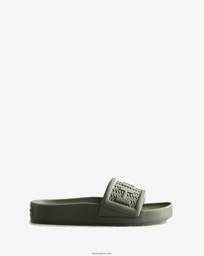 mujer Hunter toboganes flor dulce vendaval verde Z28R2N139