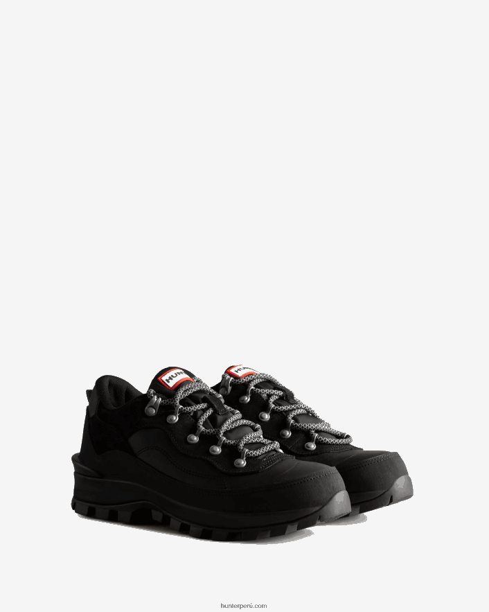 mujer Hunter zapatos de cuero con aislamiento Explorer negro Z28R2N270