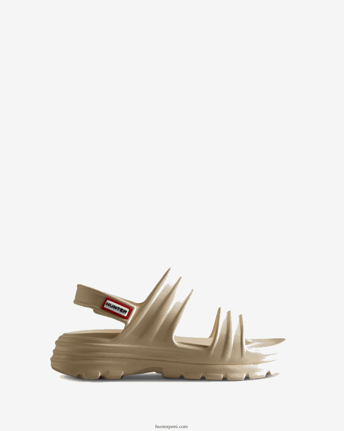 mujer Hunter sandalia flor arena suave Z28R2N241