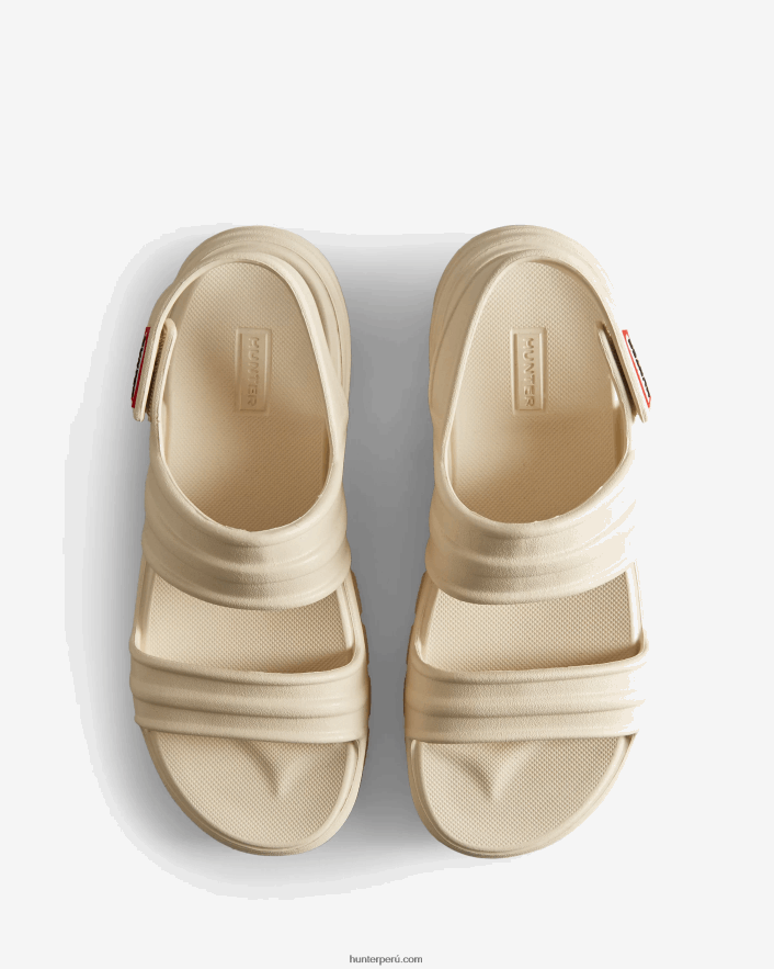 mujer Hunter sandalia flor arena suave Z28R2N241