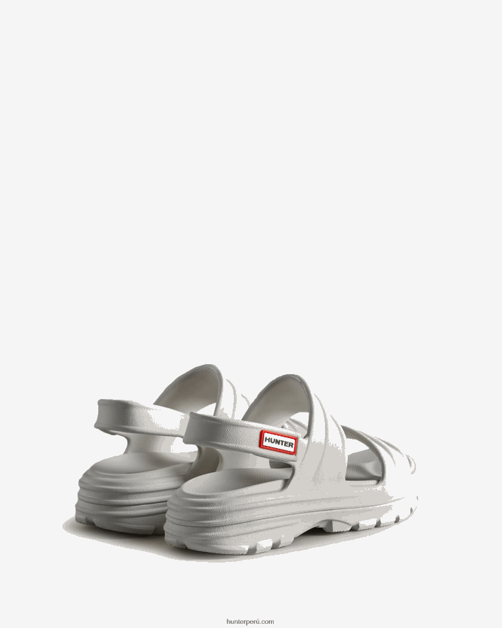 mujer Hunter sandalia flor blanco Z28R2N288