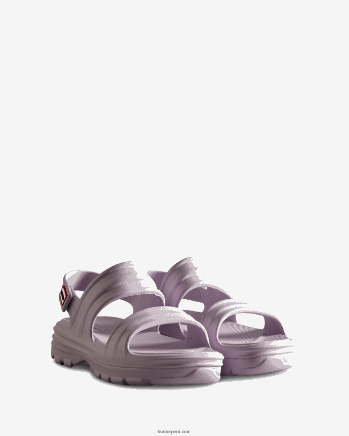 mujer Hunter sandalia flor malva templado Z28R2N242