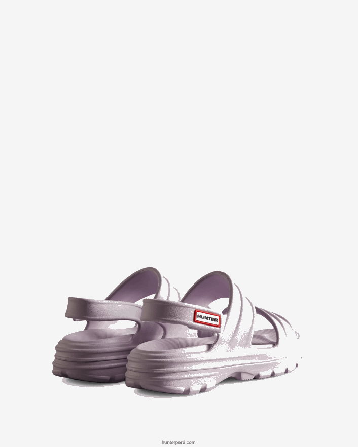 mujer Hunter sandalia flor malva templado Z28R2N242