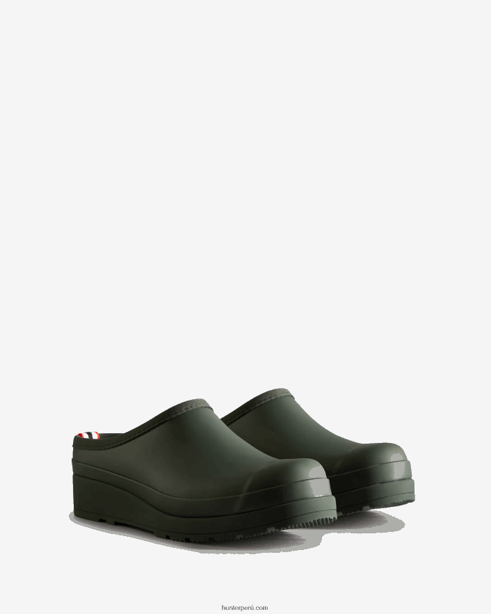 mujer Hunter jugar zuecos verde musgo ártico Z28R2N142